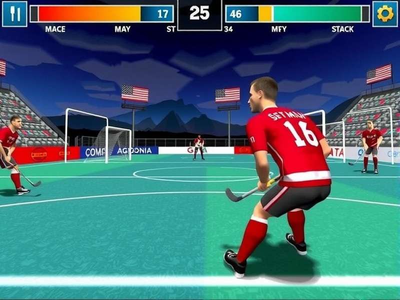 Agonda Hockey Greats Gameplay Screenshot